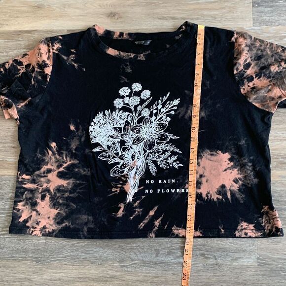 Shein Curve reverse dye tee shirt size 1x - Picture 5 of 6